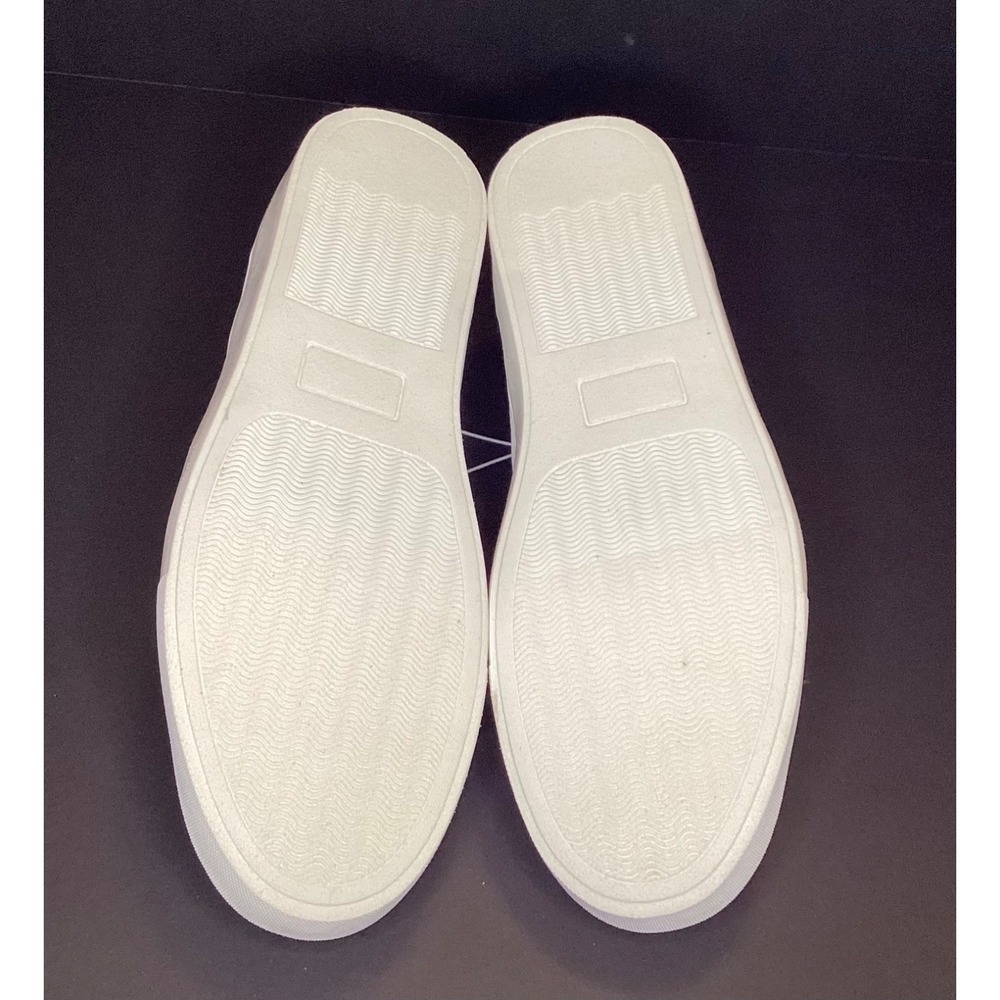 Perry Ellis Faux Leather Casual Dress Sneaker Men's Size 9.5 White NIB - Picture 6 of 6